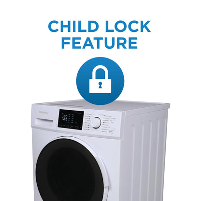DANBY DWM120WDB3 Danby 2.7 Cu. Ft. All-in-one Ventless Washer Dryer Combo