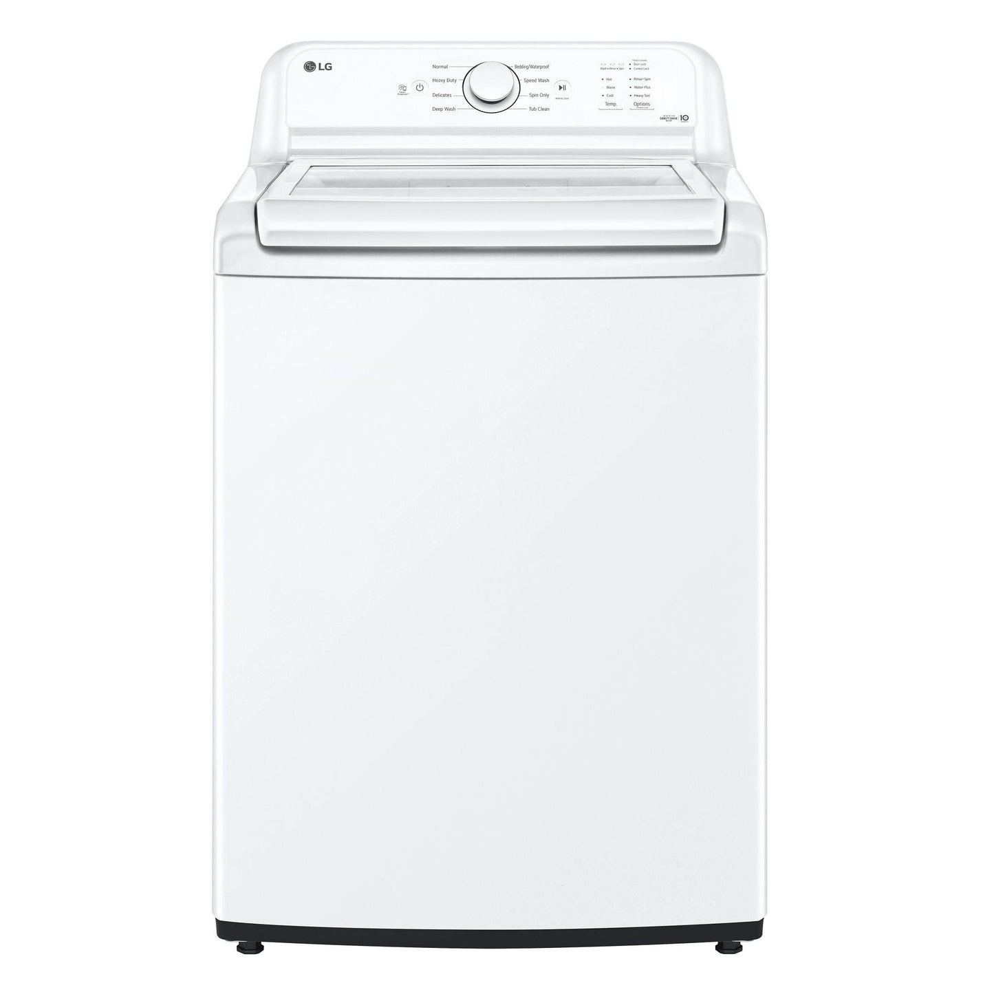 LG WT6100CW 4.3 Cu. Ft. Ultra Large Capacity Top Load Washer With TURBODRUM...