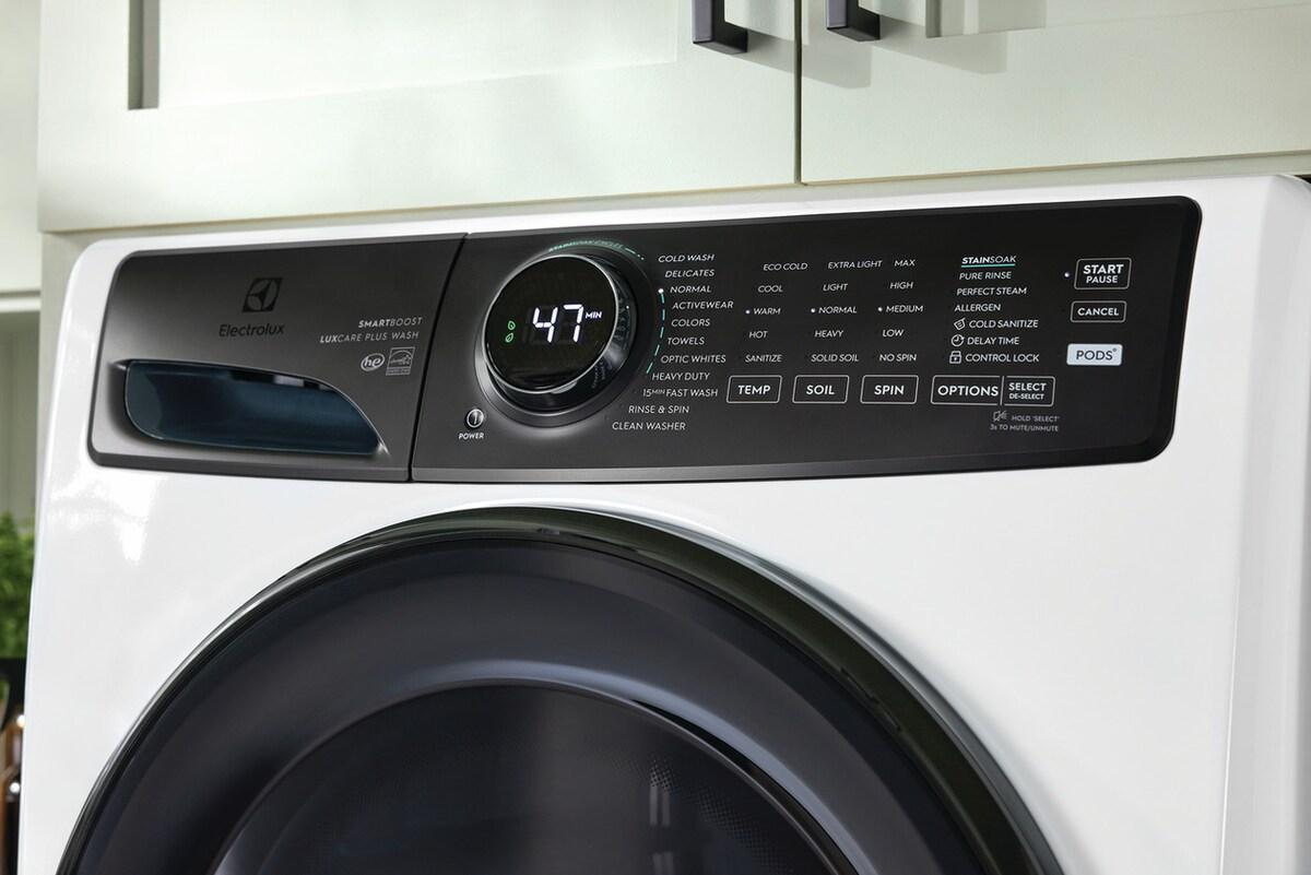 ELECTROLUX ELFW7738AW Electrolux Front Load Perfect Steam Washer With Luxcare PLUS...