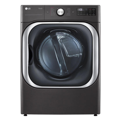 LG DLGX8901B 9.0 Cu. Ft. MEGA Capacity Smart Wi-fi Enabled Front Load Gas Dryer ...