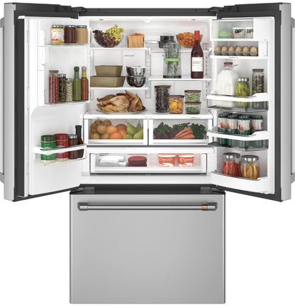 CAFE CYE22TP2MS1 Cafe Energy Star  22.2 Cu. Ft. Counter-depth French-door R...