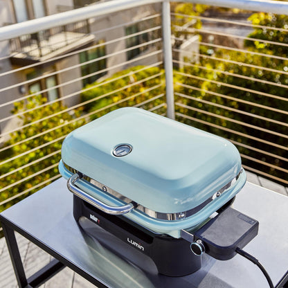 WEBER 91400901 Weber Lumin Compact Electric Grill - Ice Blue