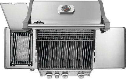 NAPOLEON BBQ RP425SIBNSS2 Rogue Pro 425 Sib With Infrared Side Burner , Natural Gas, STAINLES...