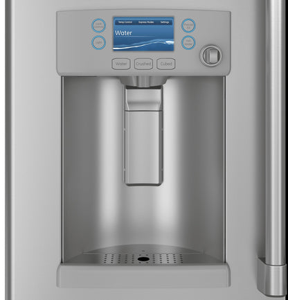CAFE CYE22TP2MS1 Cafe Energy Star  22.2 Cu. Ft. Counter-depth French-door R...