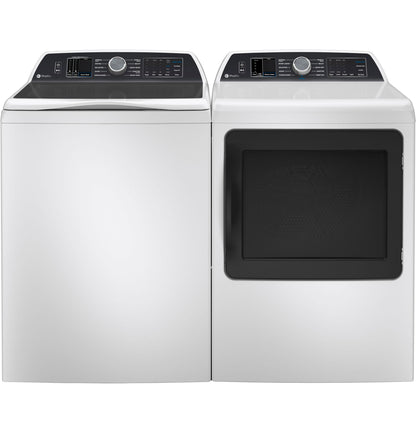 GE APPLIANCES PTD70EBSTWS GE Profile 7.4 Cu. Ft. Capacity Smart Aluminized Alloy Drum ELE...
