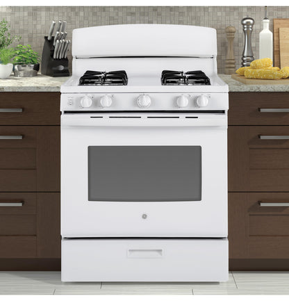 GE APPLIANCES JGBS30DEKWW Ge 30"" Free-standing Gas Range