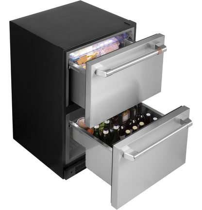 CAFE CDE06RP2NS1 Cafe Cafe 5.7 Cu. Ft. Built-in Dual-drawer Refrigerator