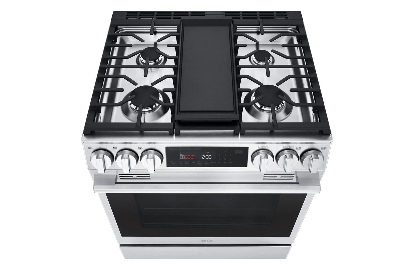 LG LSGL6335X 6.3 Cu Ft. Smart Gas Slide-in Range Probake Convection INSTAVIEW...