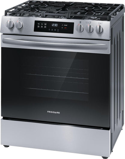 FRIGIDAIRE FCFG3062AS Frigidaire 30"" Front Control Gas Range With Quick Boil