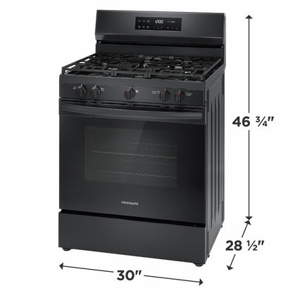 FRIGIDAIRE FCRG3062AB Frigidaire 30"" Gas Range With Quick Boil