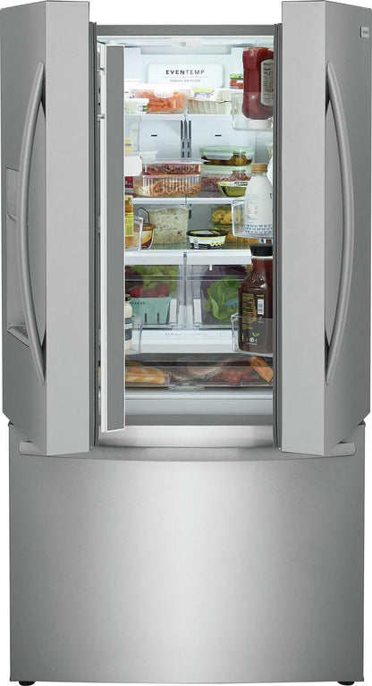 FRIGIDAIRE FRFC2323AS Frigidaire 22.6 Cu. Ft. Counter-depth French Door Refrigerator