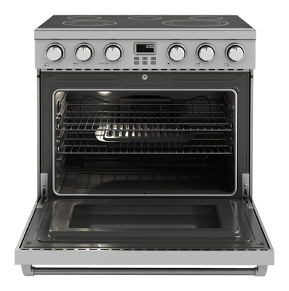 THOR KITCHEN ARE36 Thor Kitchen 36 Inch Contemporary Professional Electric Range