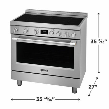 FRIGIDAIRE PCFI3670AF Frigidaire Professional 36"" Induction Freestanding Range