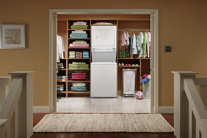 FRIGIDAIRE FLCG7522AW Frigidaire Gas Washer/dryer Laundry Center - 3.9 Cu. Ft Washer and ...