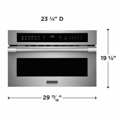 FRIGIDAIRE PMBD3080AF Frigidaire Professional 30"" Built-in Convection Microwave Oven WITH...