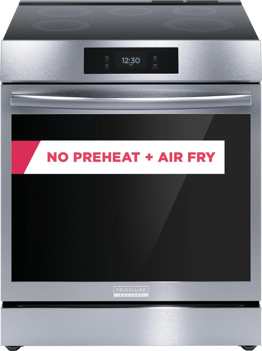 FRIGIDAIRE GCFI3060BF Frigidaire Gallery 30"" Front Control Induction Range With Total CON...