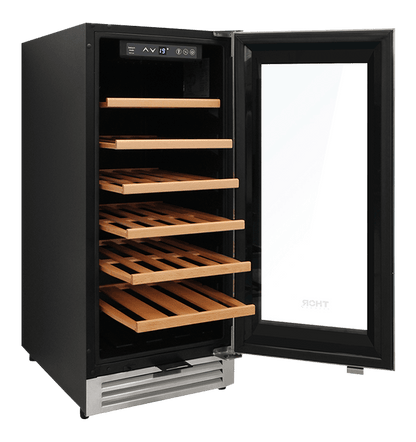 THOR KITCHEN TWC1501 Thor Kitchen 33 Bottle Wine Cooler With Sabbath Mode