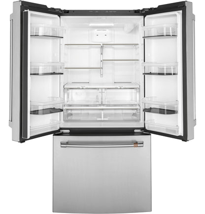 CAFE CWE19SP2NS1 Cafe Energy Star  18.6 Cu. Ft. Counter-depth French-door R...