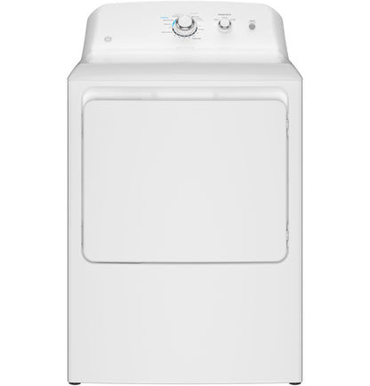 GE APPLIANCES GTX33EASKWW Ge 6.2 Cu. Ft. Capacity Aluminized Alloy Drum Electric Dryer