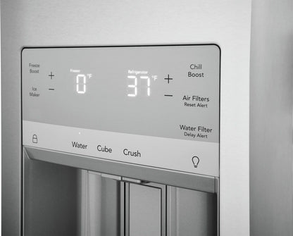 FRIGIDAIRE GRMC2273CF Frigidaire Gallery 21.5 Cu. Ft. Counter-depth 4-door French Door RE...