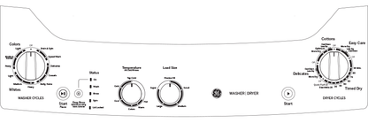 GE APPLIANCES GUD27ESPMDG GE Unitized Spacemaker 3.8 Doe Cu. Ft. Capacity Washer With STAI...