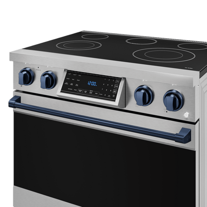 THOR KITCHEN RSE36BLU 36 Inch Professional Electric Range With Tilt Panel Touch Control I...