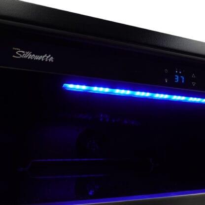 SILHOUETTE SBC057D1BSS Silhouette Riccotta 24"" Single Zone Beverage Center