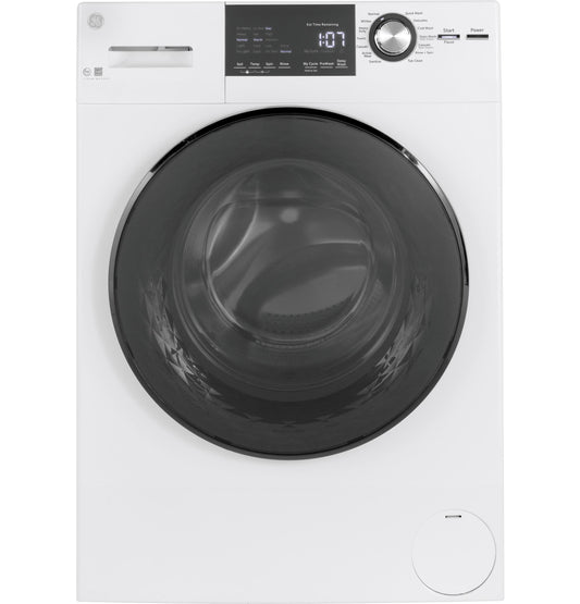 GE APPLIANCES GFW148SSMWW Ge 2.4 Doe Cu. Ft. Frontload Washer With Steam
