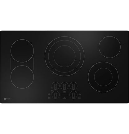 GE APPLIANCES PEP7036DTBB GE Profile 36"" Built-in Touch Control Electric Cooktop