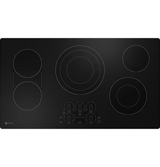 GE APPLIANCES PEP7036DTBB GE Profile 36"" Built-in Touch Control Electric Cooktop