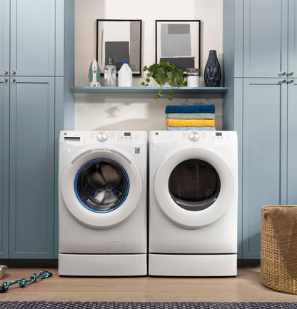 GE APPLIANCES GFD35GSSYWW Ge Energy Star 7.8 Cu. Ft. Capacity Smart Front Load Gas Dryer