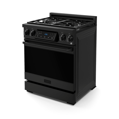 THOR KITCHEN RSG30BLP 30 Inch Professional Lp Range With Tilt Panel Touch Control In BLAC...