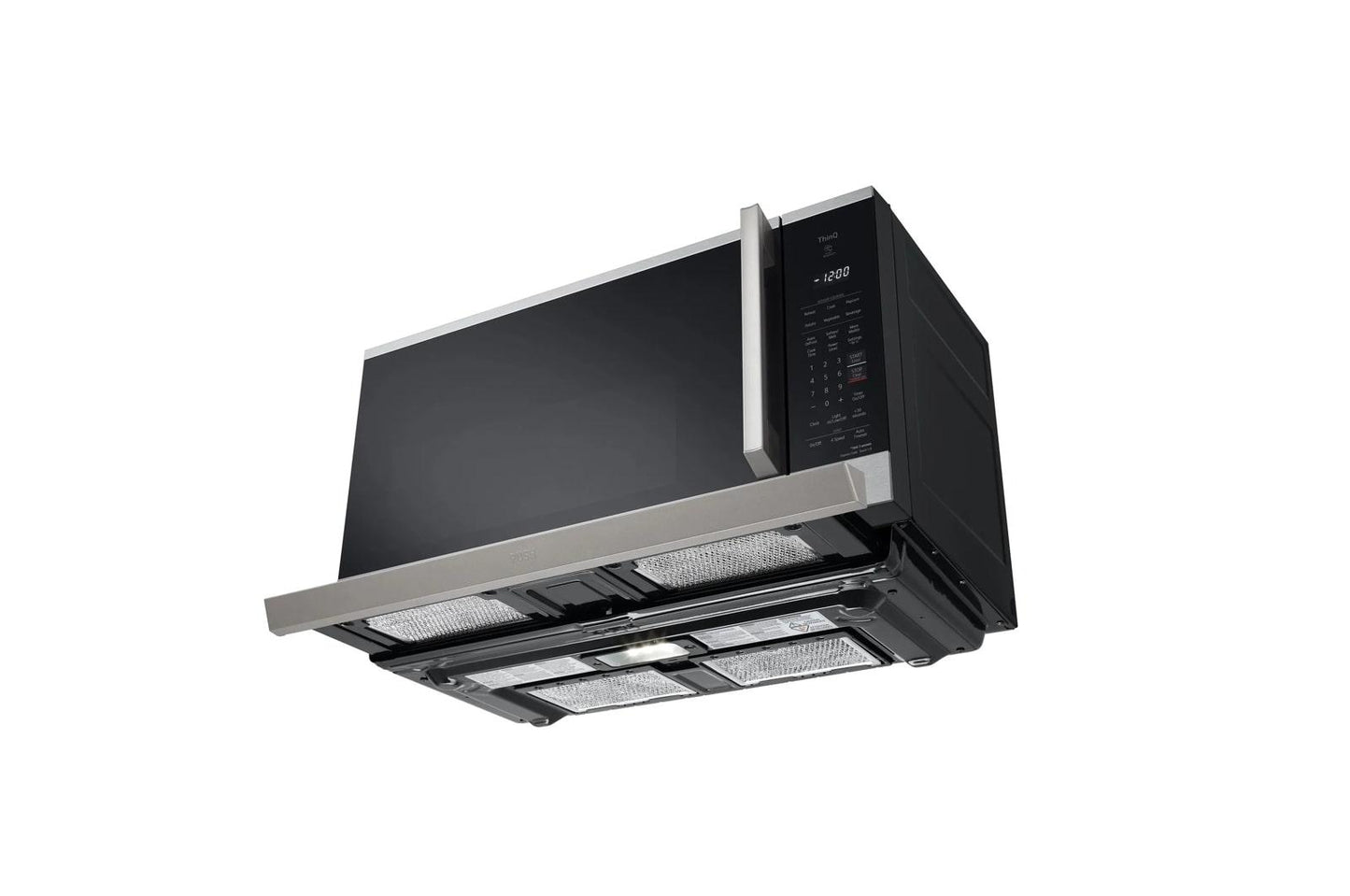 LG MVEL2125X 2.1 Cu. Ft. Smart Over-the-range Microwave Oven With EXTENDAVENT...