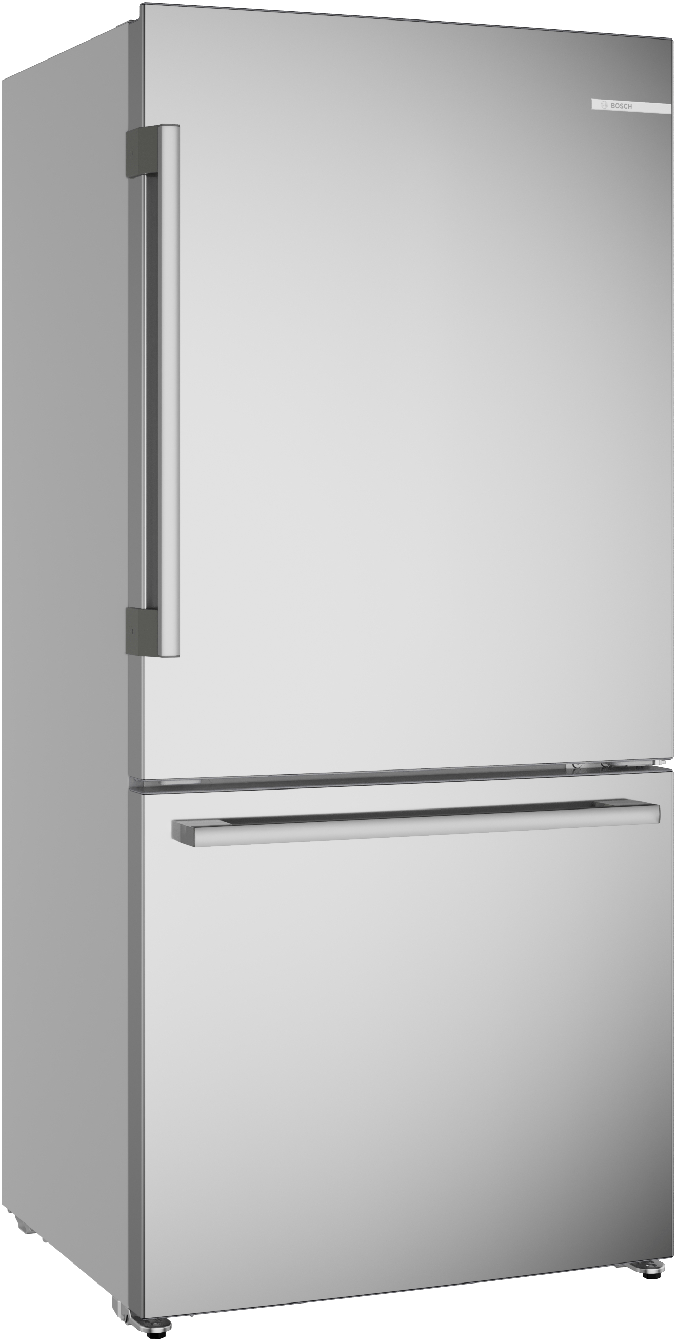 BOSCH B33CM10SNS 100 Series, Free-standing Fridge-freezer With Freezer At Bottom, BR...