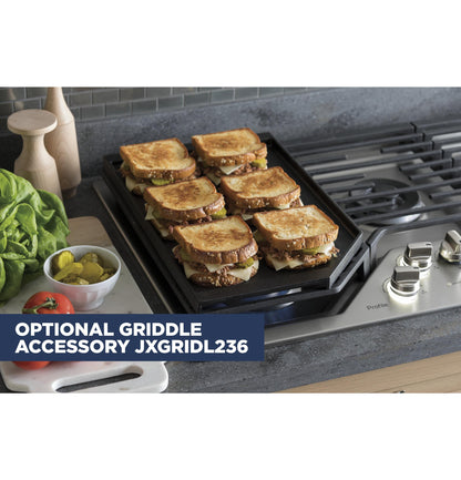 GE APPLIANCES PGP7036SLSS GE Profile Series 36"" Built-in Gas Cooktop