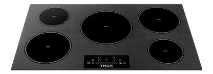 THOR KITCHEN TIH36 Thor Kitchen 36 Inch Built-in Induction Cooktop With 5 Elements