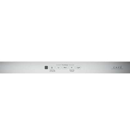 CAFE CVW73012MSS Cafe Cafe 30"" Wall-mount Glass Canopy Chimney Hood
