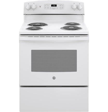 GE APPLIANCES JB256DMWW Ge 30"" Free-standing Electric Range