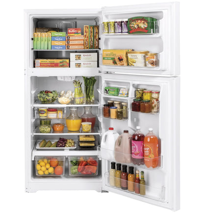 GE APPLIANCES GTE19JTNRWW Ge Energy Star 19.1 Cu. Ft. Top-freezer Refrigerator