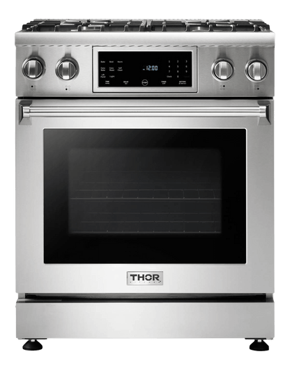 THOR KITCHEN TRG3001 Thor Kitchen 30 Inch Tilt Panel Gas Range