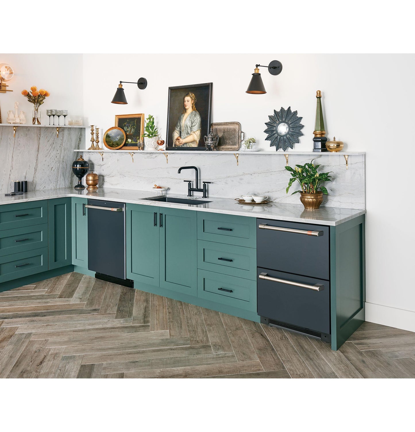 CAFE CDE06RP3ND1 Cafe Cafe 5.7 Cu. Ft. Built-in Dual-drawer Refrigerator