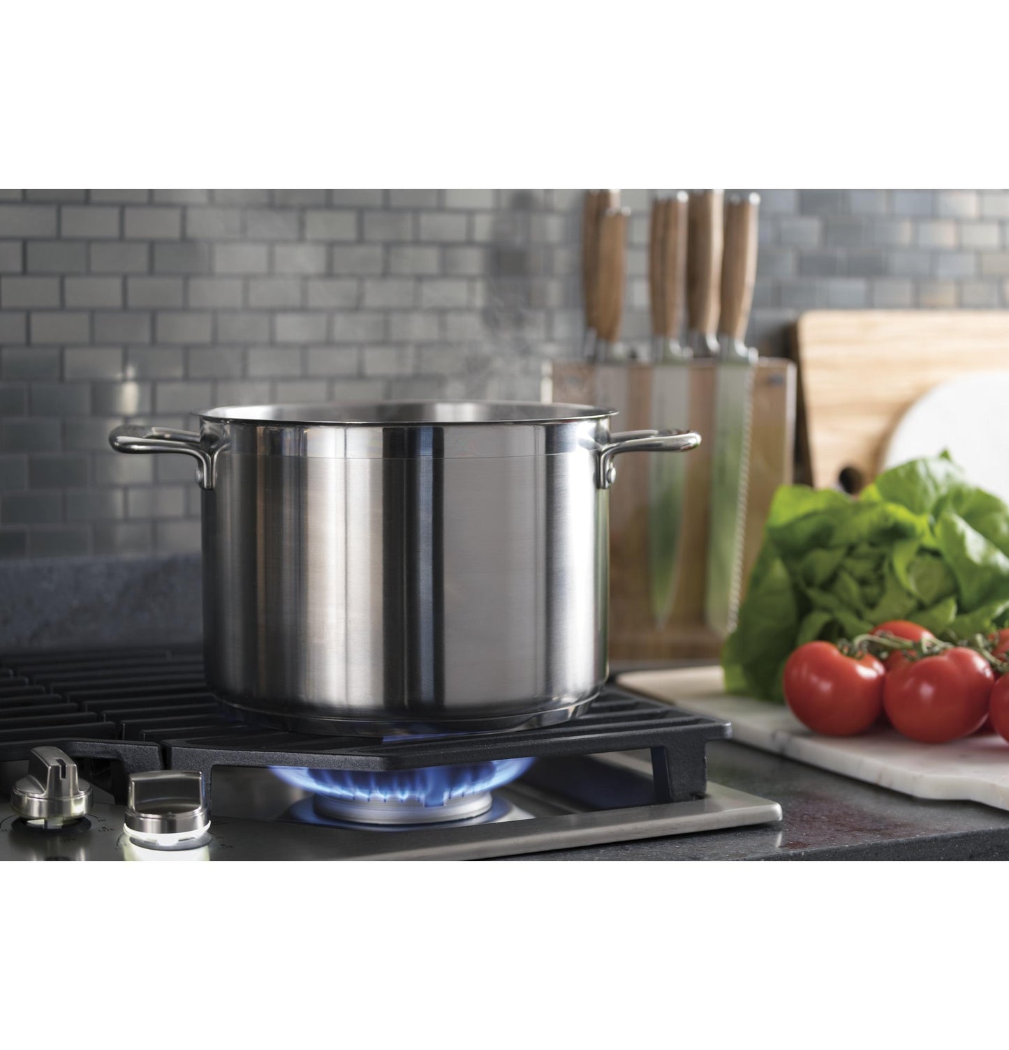 GE APPLIANCES PGP7036SLSS GE Profile Series 36"" Built-in Gas Cooktop