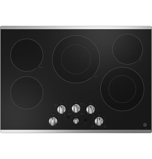 GE APPLIANCES JEP5030STSS Ge 30"" Built-in Knob Control Electric Cooktop