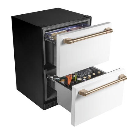 CAFE CDE06RP4NW2 Cafe Cafe 5.7 Cu. Ft. Built-in Dual-drawer Refrigerator