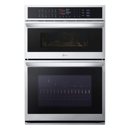LG WCEP6427F 1.7/4.7 Cu. Ft. Smart Combination Wall Oven With Instaview, TRUE...
