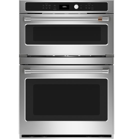 CAFE CTC912P2NS1 Cafe 30 In. Combination Double Wall Oven With Convection and ...