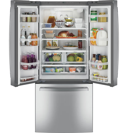 GE APPLIANCES GNE21FYKFS Ge Energy Star 20.8 Cu. Ft. French-door Refrigerator