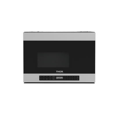 THOR KITCHEN TOR24SS 24 Inch Convertible Over the Range Microwave With Ventilation (COMI...