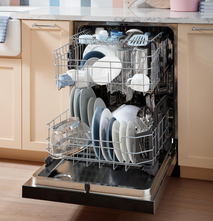 GE APPLIANCES GDF650SYVFS Ge Front Control With Stainless Steel Interior Dishwasher With S...