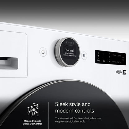 LG WM5500HWA 5.0 Cu. Ft. MEGA Capacity Smart Front Load Energy Star Washer With ...